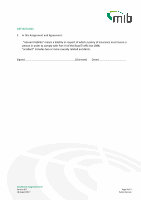Page 3: Conditional Assignment form - MIB · PDF fileConditional Assignment form Version 9 .0 18 August 2017 Page 2 of 3 Public Domain If MIB make an interim payment on account in respect